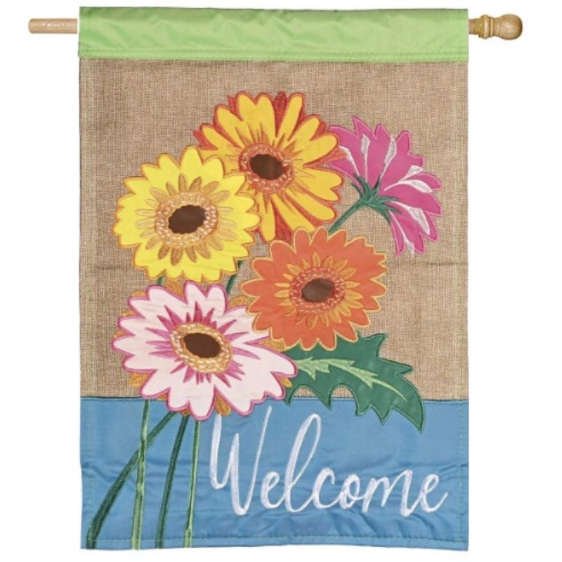Welcome Gerbers House Flag